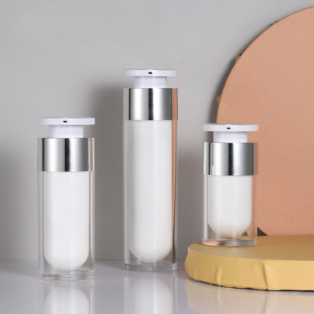 Luxury Skincare Packaging - 15/30/50 مللي اللؤلؤ الأبيض الاكريليك جرة