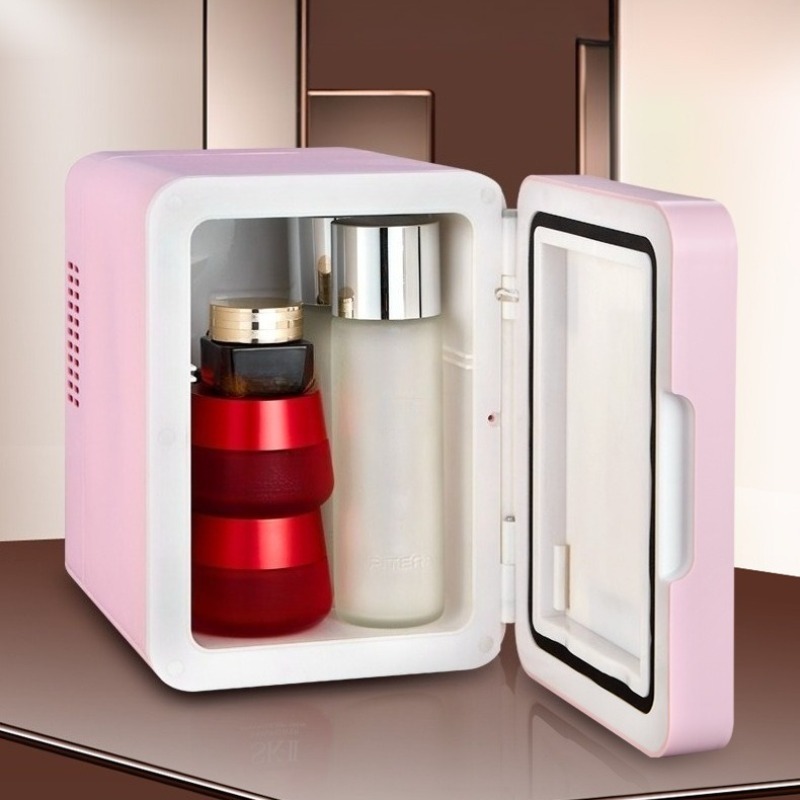 Luxury Skincare Makeup - ثلاجة تبريد صغيرة محمولة للمكياج، ثلاجات
