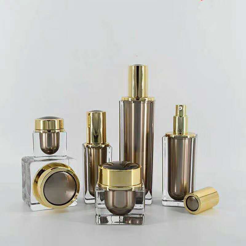 عالية الجودة الاكريليك الذهب ك - مراجعة Luxury Skincare Packaging وسعره