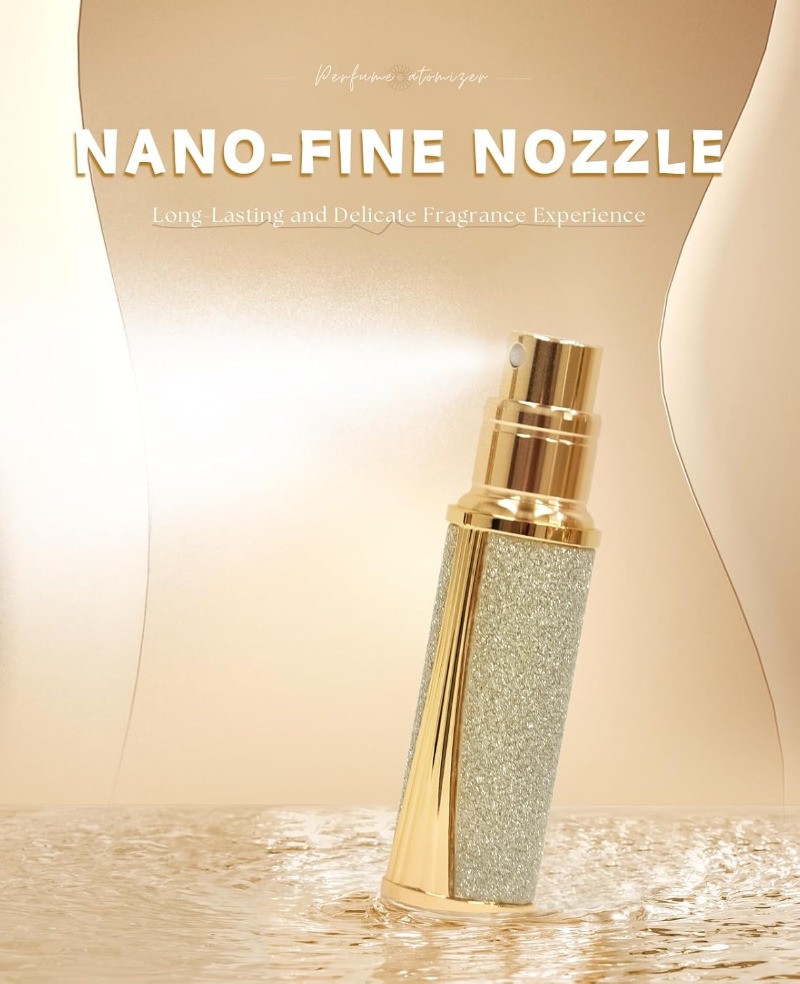 زجاجة رذاذ عطر للسفر قابلة لإع - مراجعة Luxury Skincare Packaging وسعره