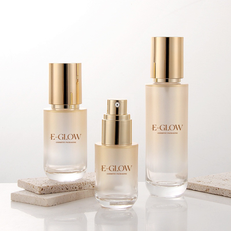 【تخصيص الشعار】زجاجة كريم زجاجي - مراجعة Luxury Skincare Packaging وسعره