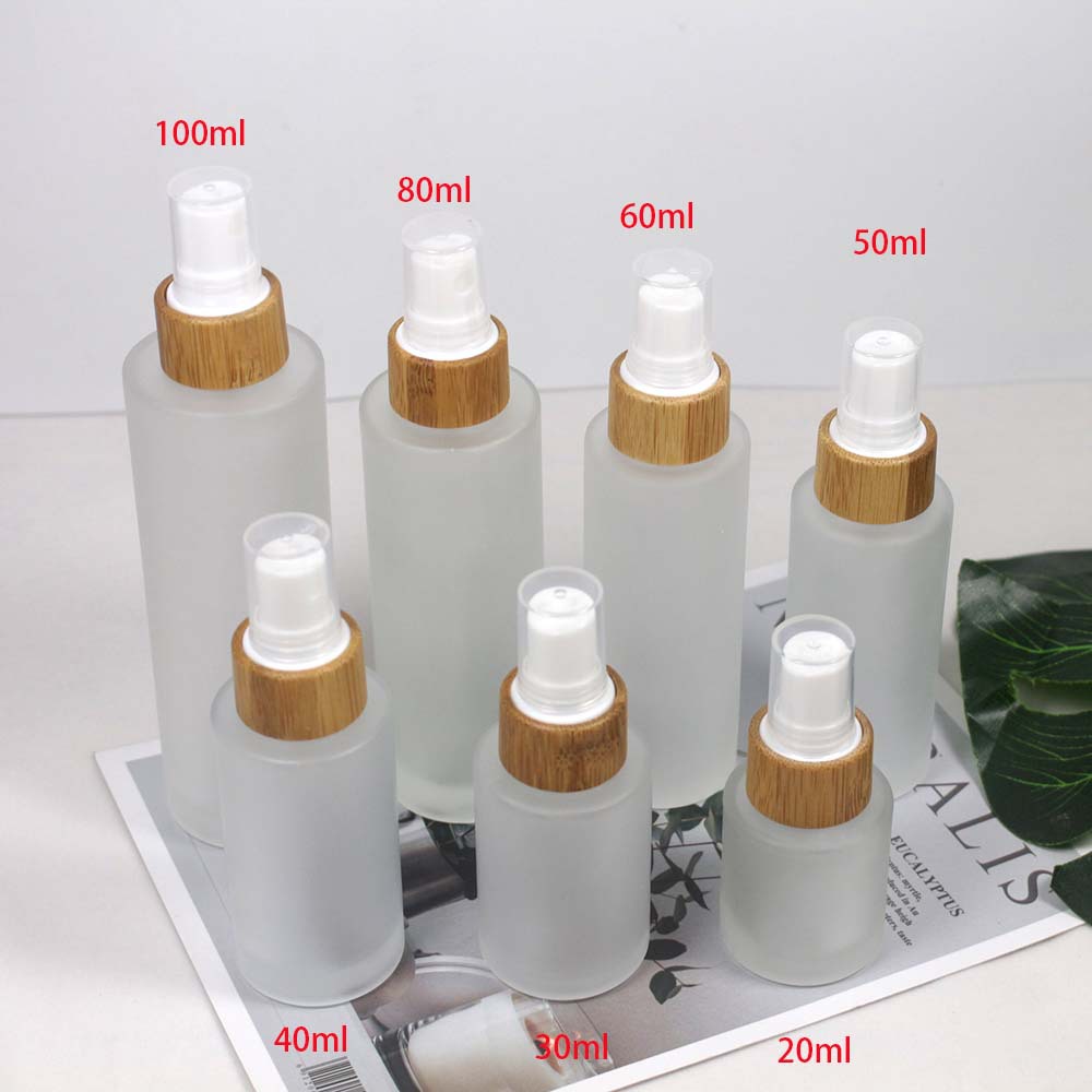 زجاجة عطر من الخيزران الطبيعي  - مراجعة Luxury Skincare Packaging وسعره